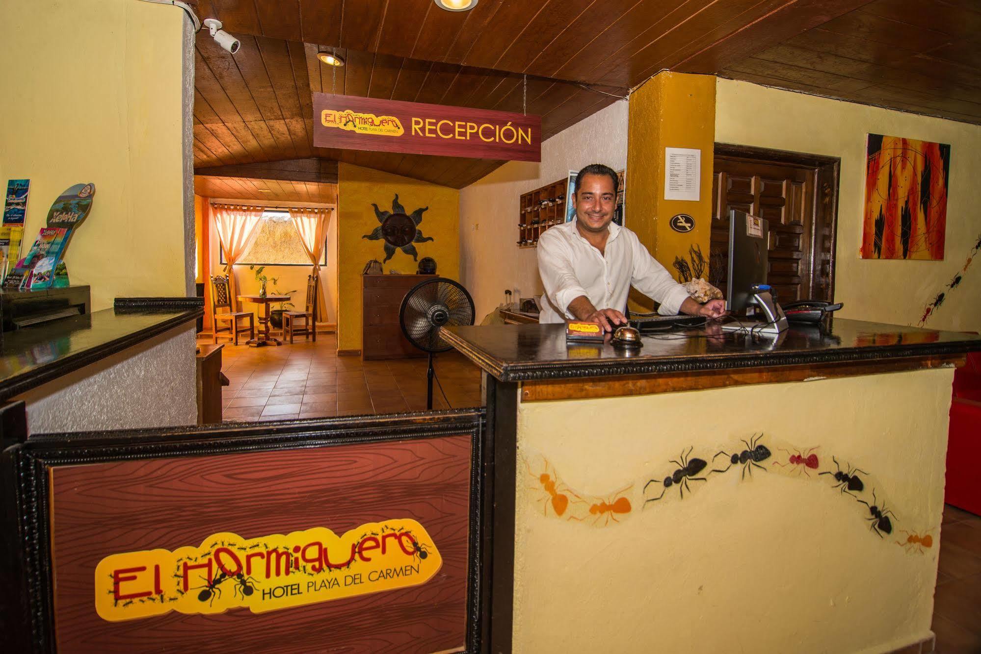 Hotel El Hormiguero Playa del Carmen Luaran gambar